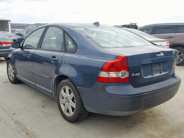 YV1MS390172292489 - 2007 VOLVO S40 2.4I BLUE photo 3