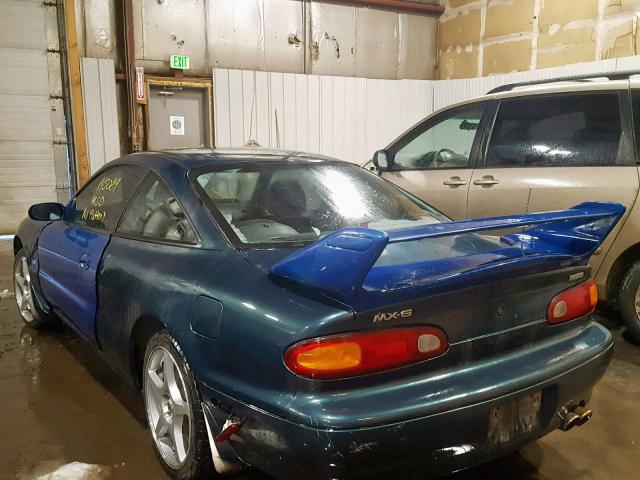 1YVGE31A0P5218746 - 1993 MAZDA MX-6 BLUE photo 3