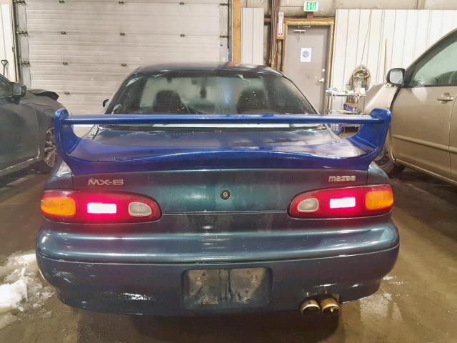 1YVGE31A0P5218746 - 1993 MAZDA MX-6 BLUE photo 9