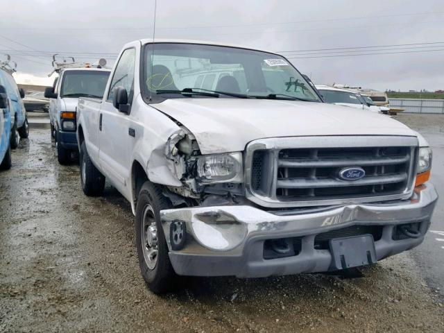 1FTSF30L61EA68214 - 2001 FORD F350 SRW S WHITE photo 1