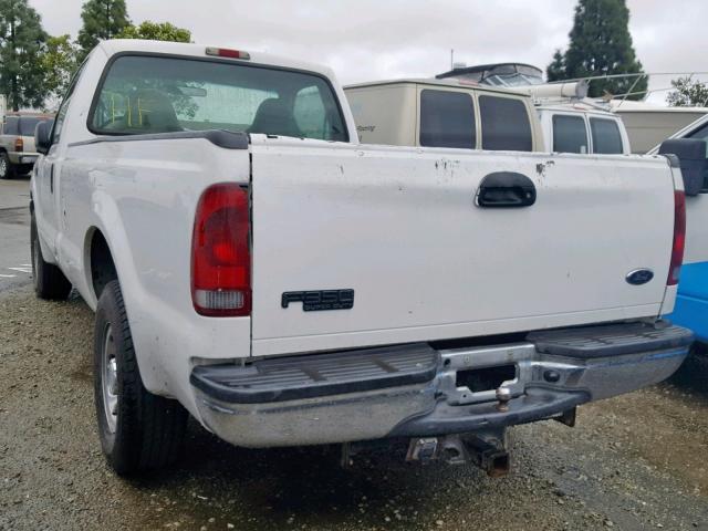 1FTSF30L61EA68214 - 2001 FORD F350 SRW S WHITE photo 3