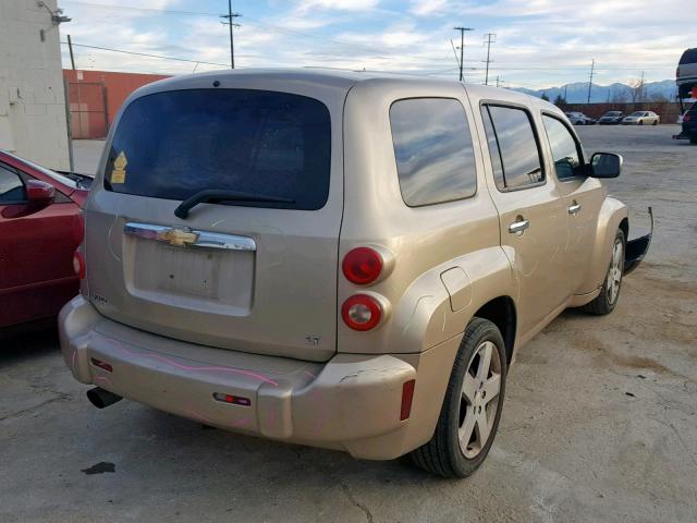 3GNDA33P57S606980 - 2007 CHEVROLET HHR LT TAN photo 4