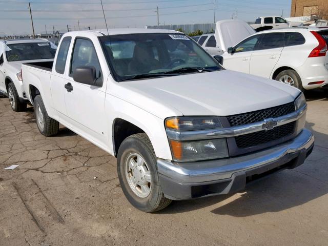 1GCCS199478231218 - 2007 CHEVROLET COLORADO WHITE photo 1