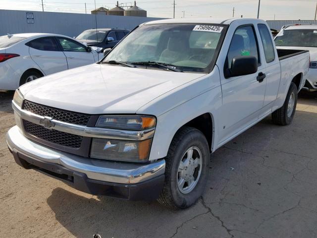 1GCCS199478231218 - 2007 CHEVROLET COLORADO WHITE photo 2