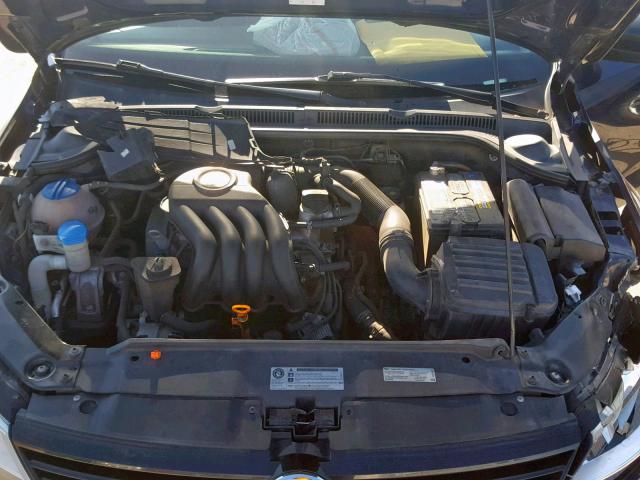 3VW2K7AJ3CM395633 - 2012 VOLKSWAGEN JETTA BASE Կապույտ լուսանկար 7