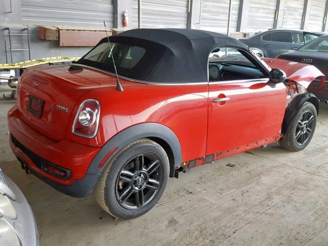 WMWSY3C52DT594196 - 2013 MINI COOPER ROA RED photo 4