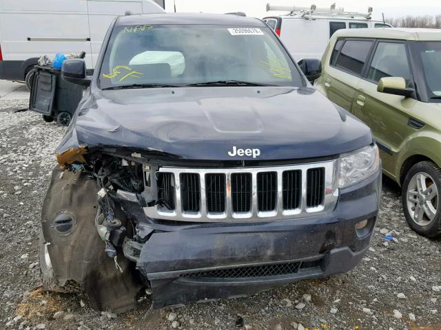 1J4RR4GTXBC500330 - 2011 JEEP GRAND CHER BLACK photo 10