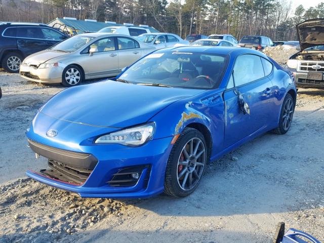 JF1ZCAC15J9601920 - 2018 SUBARU BRZ 2.0 LI BLUE photo 2