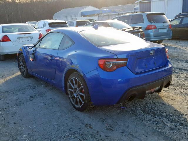 JF1ZCAC15J9601920 - 2018 SUBARU BRZ 2.0 LI BLUE photo 3