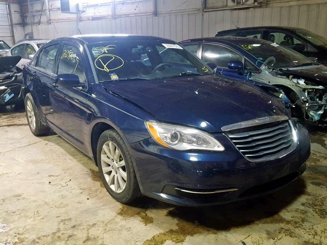 1C3CCBBB9EN119341 - 2014 CHRYSLER 200 TOURIN BLUE photo 1