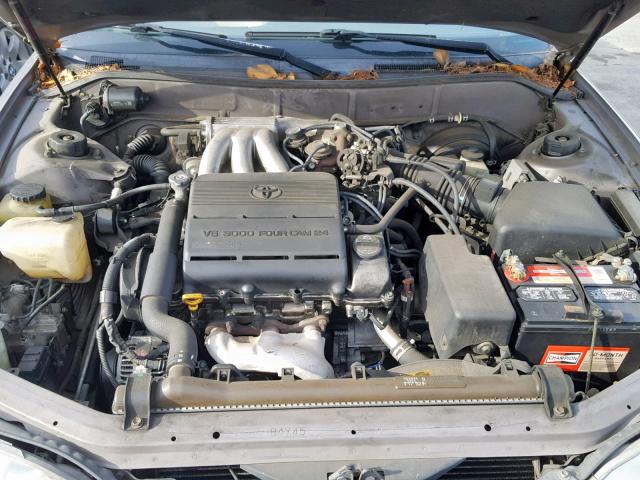 JT2GK13E9S0129114 - 1995 TOYOTA CAMRY XLE GRAY photo 7