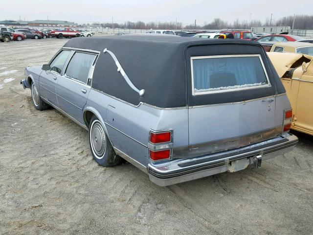 1G4AR35YXDX441797 - 1983 BUICK LESABRE ES BLUE photo 3