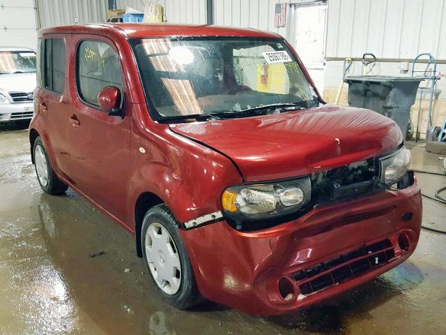 JN8AZ2KR9ET353445 - 2014 NISSAN CUBE S RED photo 1