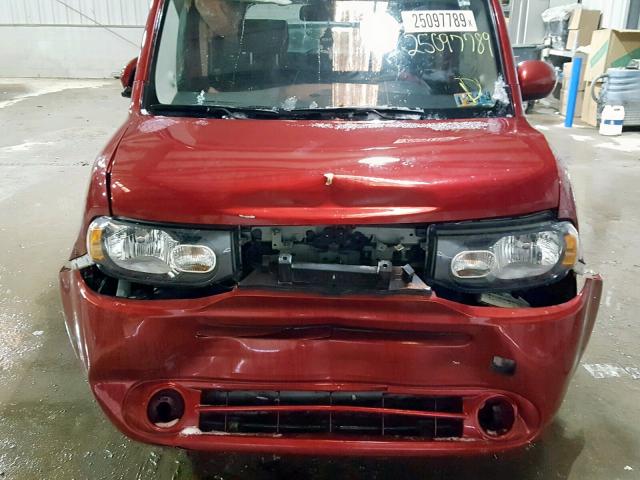 JN8AZ2KR9ET353445 - 2014 NISSAN CUBE S RED photo 9