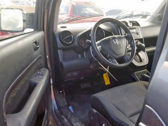 5J6YH18927L008107 - 2007 HONDA ELEMENT SC GRAY photo 9