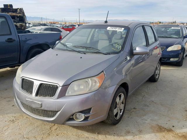 KL2TD66E39B640893 - 2009 PONTIAC G3 GRAY photo 2