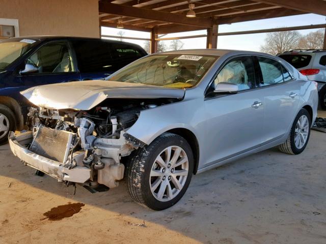 1G11H5SA2DF328807 - 2013 CHEVROLET MALIBU LTZ GRAY photo 2