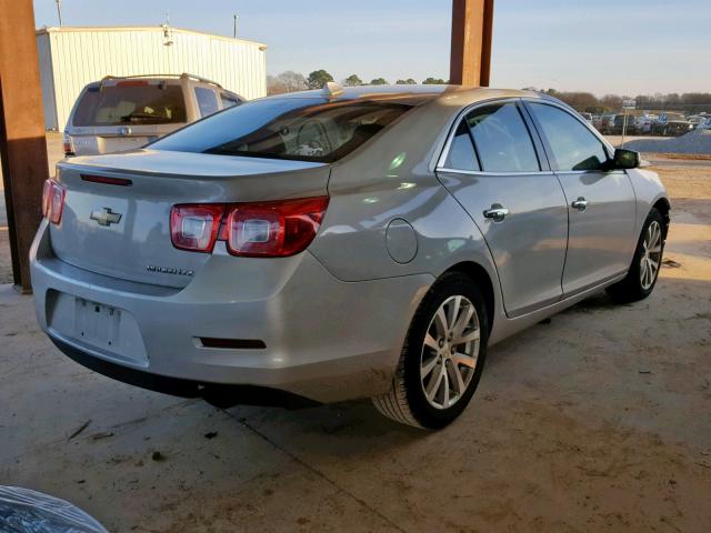 1G11H5SA2DF328807 - 2013 CHEVROLET MALIBU LTZ GRAY photo 4