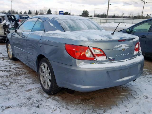 1C3LC55R28N639637 - 2008 CHRYSLER SEBRING TO TEAL photo 3