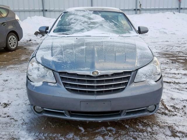 1C3LC55R28N639637 - 2008 CHRYSLER SEBRING TO TEAL photo 9