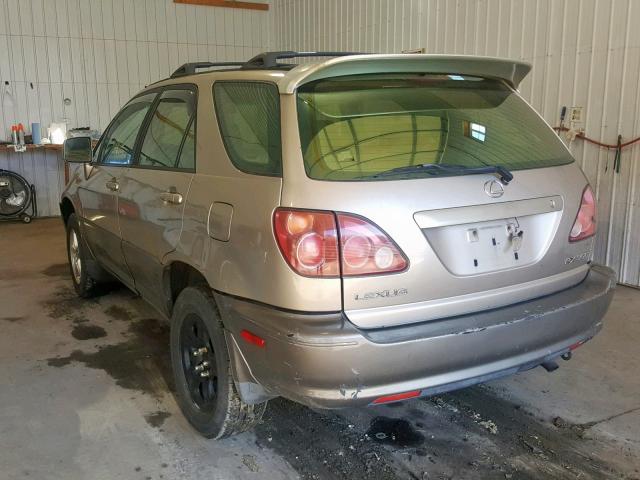 JT6GF10U2Y0074108 - 2000 LEXUS RX 300 GOLD photo 3