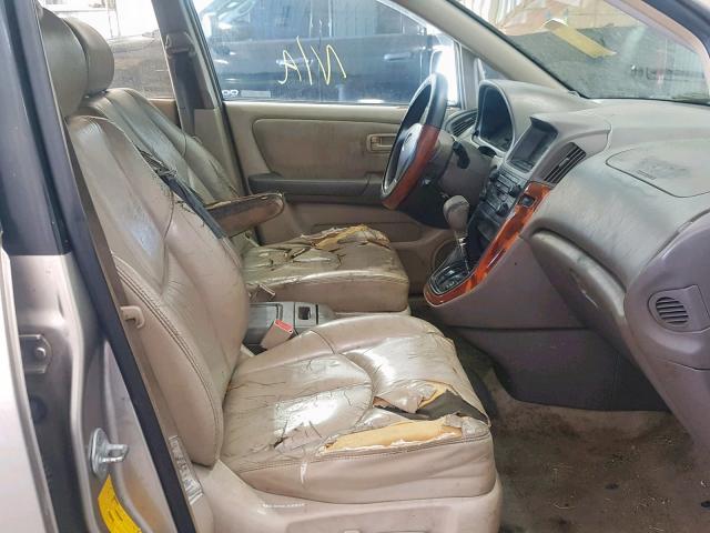 JT6GF10U2Y0074108 - 2000 LEXUS RX 300 GOLD photo 5