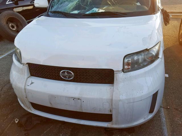 JTLZE4FEXA1098876 - 2010 TOYOTA SCION XB 白色 照片 7