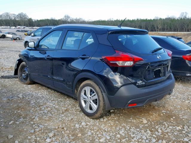 3N1CP5CU3JL541166 - 2018 NISSAN KICKS S BLACK photo 3