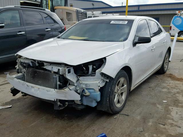 1G11A5SL6EF269932 - 2014 CHEVROLET MALIBU LS WHITE photo 2