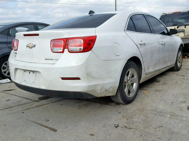 1G11A5SL6EF269932 - 2014 CHEVROLET MALIBU LS WHITE photo 4