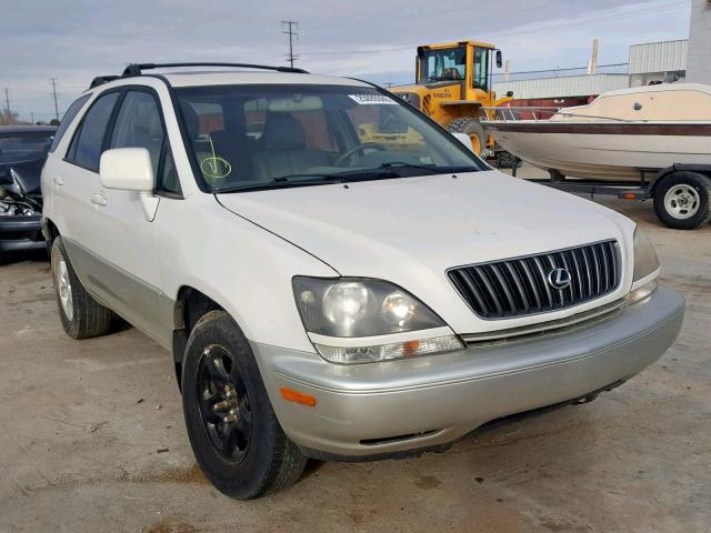 JT6GF10U4Y0063451 - 2000 LEXUS RX 300 WHITE photo 1