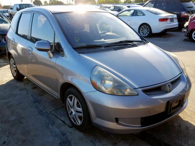 JHMGD38438S058212 - 2008 HONDA FIT GRAY photo 1