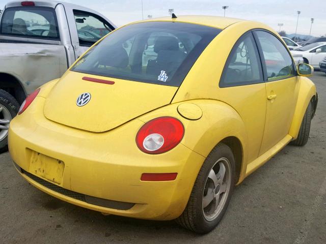 3VWPG3AG9AM015356 - 2010 VOLKSWAGEN NEW BEETLE ყვითელი ფოტო 4