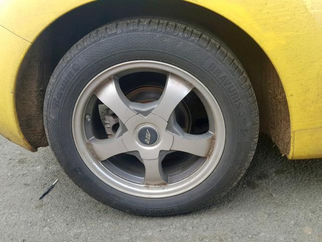 3VWPG3AG9AM015356 - 2010 VOLKSWAGEN NEW BEETLE ყვითელი ფოტო 9