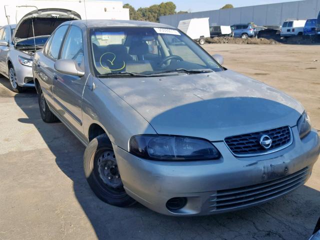 3N1CB51D63L696668 - 2003 NISSAN SENTRA XE GRAY photo 1