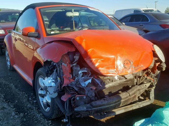 3VWCK21Y83M311066 - 2003 VOLKSWAGEN NEW BEETLE Narıncı foto 1