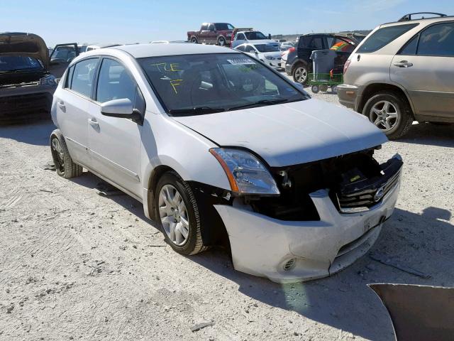 3N1AB6AP1CL762888 - 2012 NISSAN SENTRA 2.0 WHITE photo 1