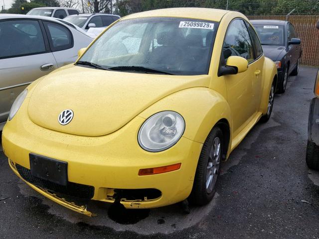 3VWPG31C48M501418 - 2008 VOLKSWAGEN NEW BEETLE Sarı foto 2