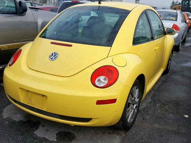 3VWPG31C48M501418 - 2008 VOLKSWAGEN NEW BEETLE Sarı foto 4