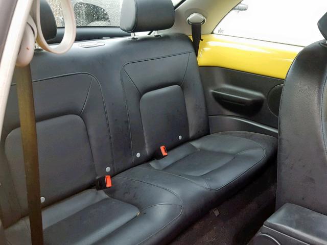 3VWPG31C48M501418 - 2008 VOLKSWAGEN NEW BEETLE Sarı foto 6