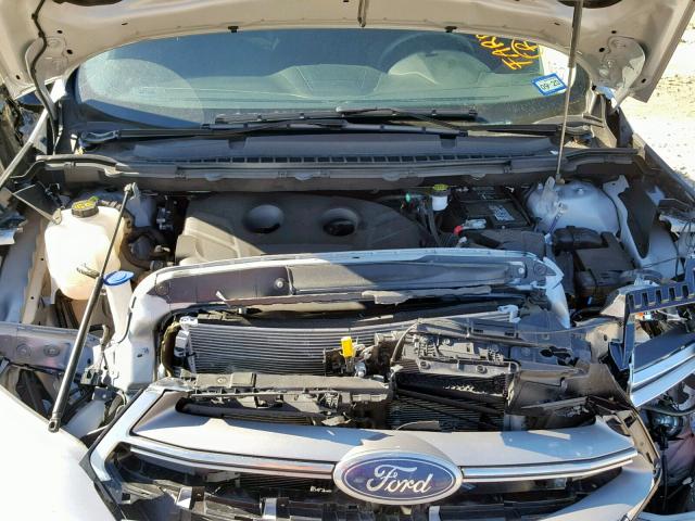 2FMPK3G98JBB04620 - 2018 FORD EDGE SE SILVER photo 7