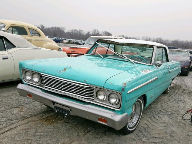 5K47C159894 - 1965 FORD FAIRLANE BLUE photo 2