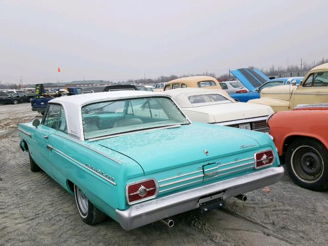 5K47C159894 - 1965 FORD FAIRLANE BLUE photo 3