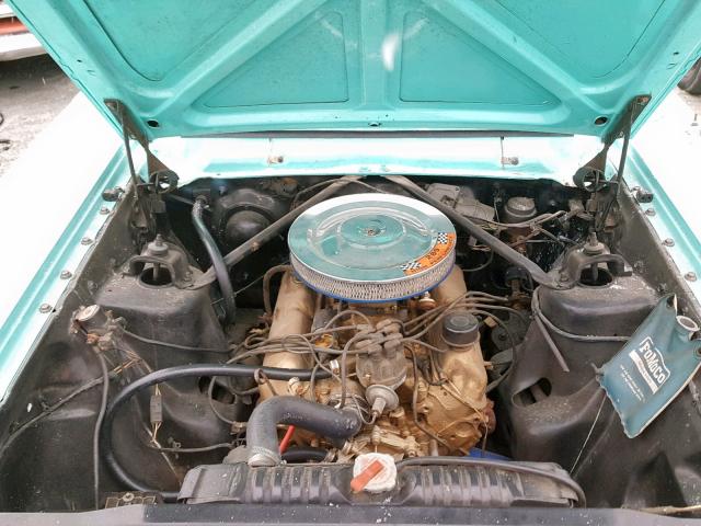 5K47C159894 - 1965 FORD FAIRLANE BLUE photo 7