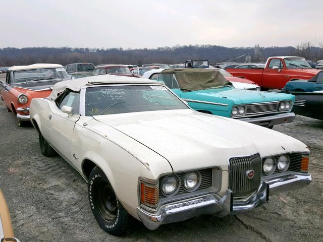 1F94M542454 - 1971 MERCURY COUGAR WHITE photo 1