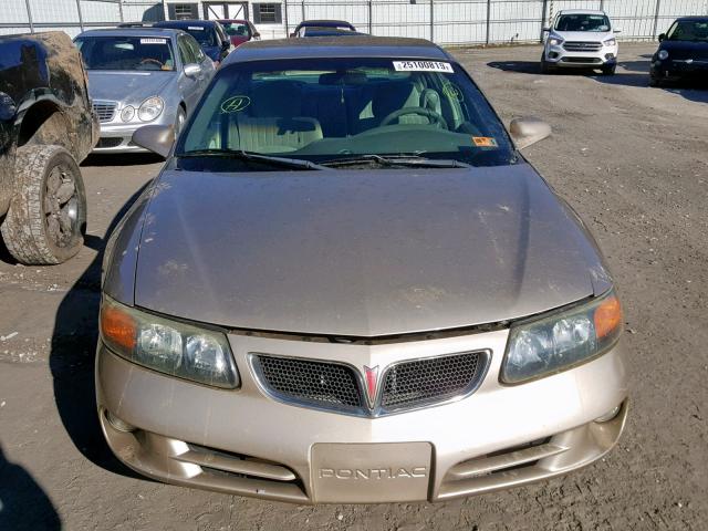 1G2HX52K05U212167 - 2005 PONTIAC BONNEVILLE GOLD photo 9