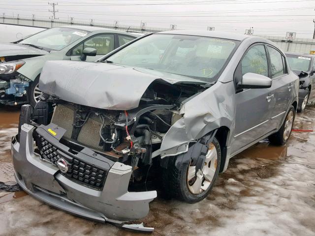 3N1AB61E28L660215 - 2008 NISSAN SENTRA 2.0 GRAY photo 2