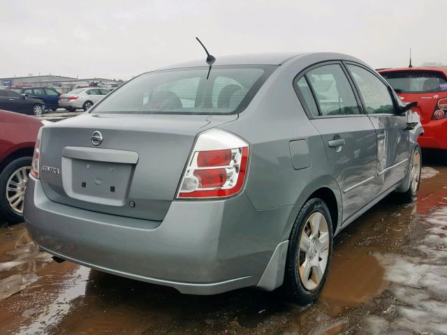 3N1AB61E28L660215 - 2008 NISSAN SENTRA 2.0 GRAY photo 4