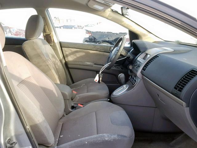 3N1AB61E28L660215 - 2008 NISSAN SENTRA 2.0 GRAY photo 5