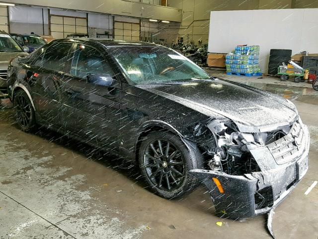 1G6DP577660201250 - 2006 CADILLAC CTS HI FEA BLACK photo 1